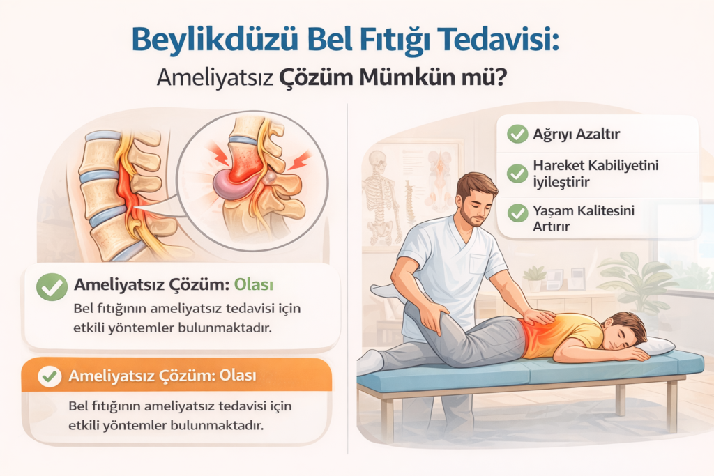 Beylikdüzü bel fıtığı tedavi yöntemleri