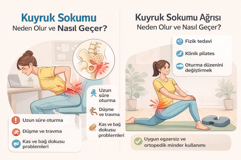 Kuyruk sokumu agrisi ve cozum yollari